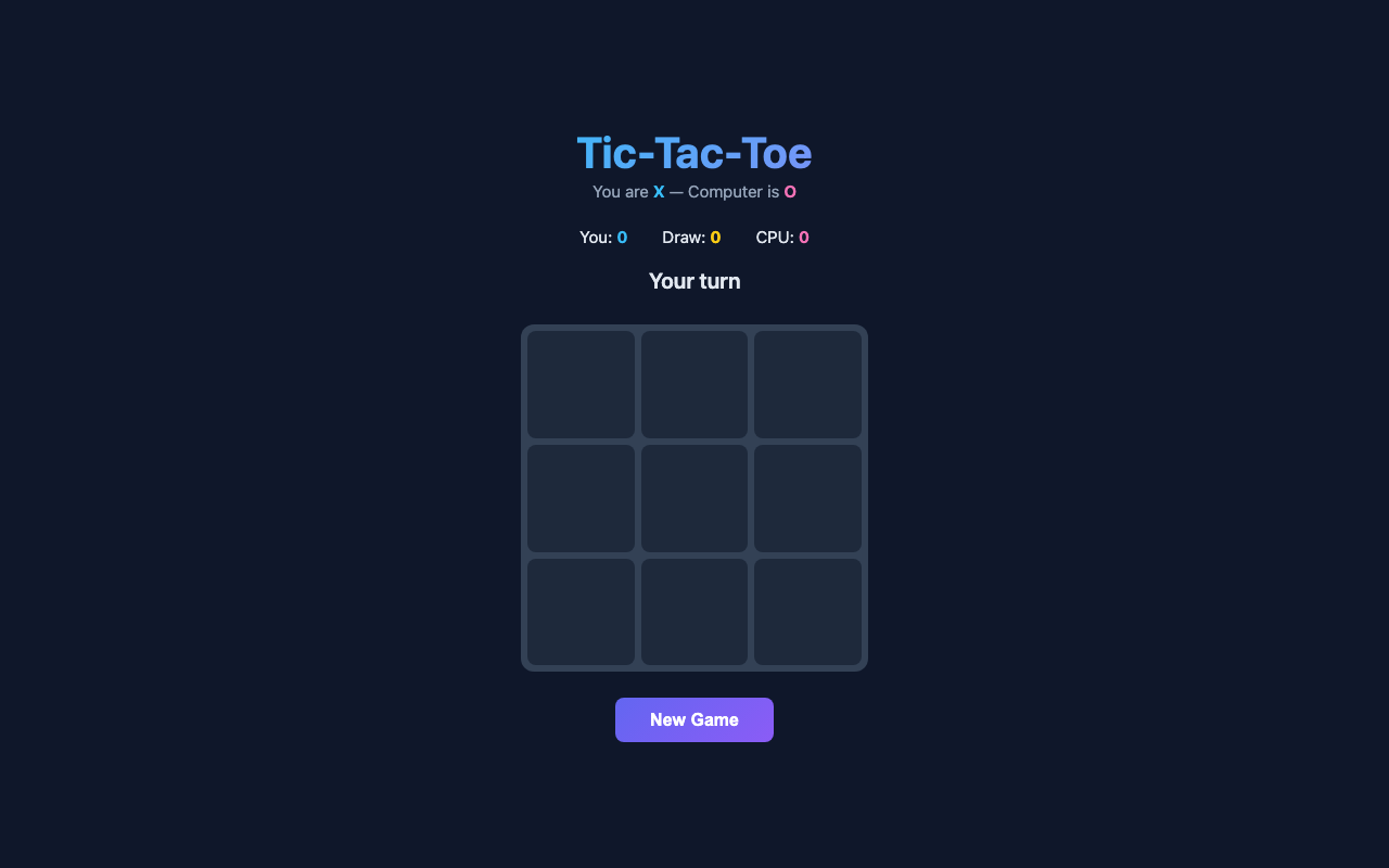 tencent/hy3:free - Tic-tac-toe vs AI