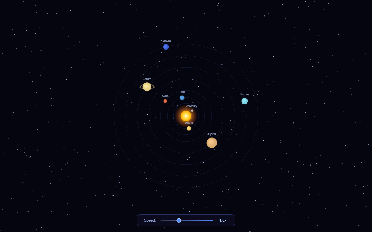 nvidia/nemotron-3-nano-30b-a3b:free - Solar system simulator