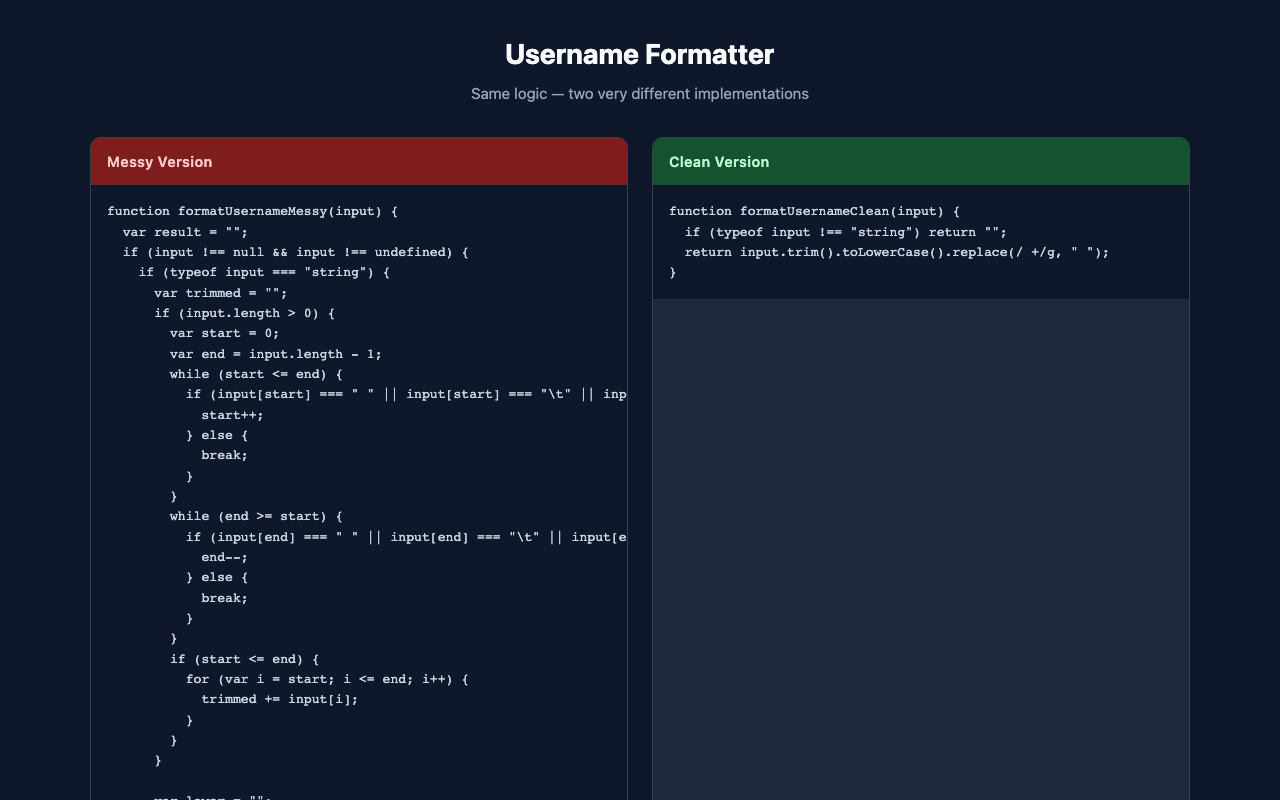 tencent/hy3:free - Refactor messy code