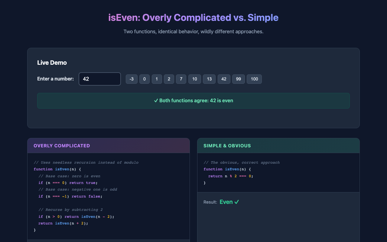xiaomi/mimo-v2.5 - Simplify/cleanup code